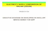 ELECTRICITY SUPPLY CORPORATION OF … Supply Corporation of Malawi (ESCOM) is a statutory corporation that generates, transmit, and distribute electrical energy in Malawi. The corporation