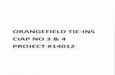 Tie In.pdf · 2014-06-10 · ORANGEFIELD TIE-INS CIAP NO 3 & 4 PROJECT #14012 . GENERAL NOTES ORANGEFIELD TIE-INS CIAP Grant No. 3 & 4 INFORMATION ... The district will also furnish