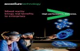 Mixed reality brings real benefits to enterprises - Accenture€¦ · 26/5/2016 · enhance the environment without specially ... healthcare and retail industries.6,7 1980s 1990s