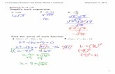2-5 Complex Numbers and Roots- Period 1.notebookedweb.tusd1.org/jdumes/Documents/Algebra 2/2-5 Complex Numbers an… · Real numbers are complex numbers where b = 0. ... 2-5 Worksheet