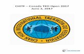 CHITF – Canada TKD Open 2017 June 3, 2017tkd-events.com/Events/images/Documents/CHITF---Canada-TKD-Cu… · Division: 2 - Black Belt Patterns - Pee Wee Boy Ages -