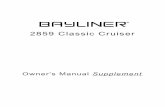 Engine Serial Number: - Bayliner · Engine Serial Number: ... 17 Fuel Fill and Vent 17 Fuel Filters 17 Anti-siphon Valve 18 Quick Oil Drain System ... Heating & Air Conditioning