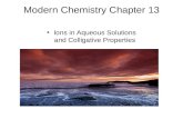 [PPT]Modern Chemistry Chapter 13 - Licking Heights Local … Chemistry Chapter 13... · Web viewModern Chemistry Chapter 13 Ions in Aqueous Solutions and Colligative Properties Section