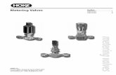 metering valves - Hokecatalog.hoke.com/Asset/Metering-Valves-Catalog-79013ENG.pdf · metering valves Index 1300 Series 1 1600 Series 4 2300 Series 8 HOKE Inc. PO Box 4866 • Spartanburg,