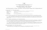 SECRETARY OF STATE: Corporations Division: An Inventory of … · SECRETARY OF STATE Corporations Division An Inventory of Its Articles of Incorporation of Cooperatives ... Minnesota