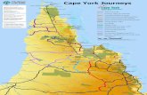 Journey to the tip - Tourism Cape York · Journey to the tip - The Epic Journey ... you will pass many small farms growing tropical fruit, ... Passion fruit is grown in the area,