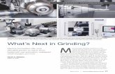 Strausak, purchased several years ago by Rollomatic, is ... · GrindinG TechnoloGies Strausak, purchased several years ago by Rollomatic, is coming to the US market with the U-Grind