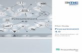 BME Vorstudie Einkauf 4.0 engl gekuerzt - Fraunhofer IML · 2 The Results of the Pilot Study in Detail 14 2.1 The Current Significance of ... The field of procurement, on the ...