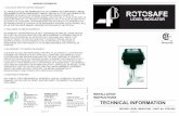 LEVEL INDICATOR - go4b. · PDF filewire any product and/or machinery ... You should develop a proper maintenance and inspection program to confirm that your system is in good ... 1