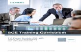 SCE Training Curriculum - w3.siemens.com · Basics of FC Programming with SIMATIC S7-1500 ... SIMATIC STEP 7 Software for ... Table 1 gives a couple of examples of start events for