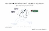 Natural Interaction with Garment - essay.utwente.nlessay.utwente.nl/72952/1/Kortenbout_BA_EEMCS.pdf · 2.4.2 MYO gesture control armband 13 2.4.3 LEAP motion 13 ... user to control
