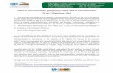 Report on the Tenth Session of the UNCCD Round Table for ... of... · want,1 which acknowledged that desertification/land degradation and ... Haroun Kabadi, ... contained detailed