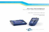 Model 8533 8534 DustTrak DRX Aerosol Monitor … CONTENTS SAFETY INFORMATION III Laser Safety iii Labels iv