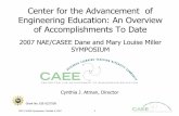 Center for the Advancement of Engineering Education: … Presentations/CASEE_Atm… · Center for the Advancement of Engineering Education: An Overview ... Center for the Advancement