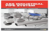 ABS INDUSTRIAL PIPE SYSTEM - Hynds Pipe Systems Ltd ABS Industrial... · ABS INDUSTRIAL PIPE SYSTEM ... Water & Wastewater Treatment Raw Water Reverse Osmosis ... and installation