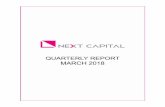 qtr march 2018 - nextcapital.com.pk Quarter... · Meezan Bank Limited ... Karachi Mohsin Tayebaly ... KSE-IOO index gained 11.9% during 3Q-FY18 whereas the index remained 2.2% …