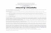 FRANCHISE DISCLOSURE DOCUMENT - …franservesupport.com/files/FDD/Merry Maids.pdf · MM FDD 4-1-2012, amended 9-10-2012 1 FRANCHISE DISCLOSURE DOCUMENT MERRY MAIDS LIMITED PARTNERSHIP