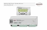 EM-PQ 1500 Power Quality Monitor - frako.com · 6 2. Description The EM-PQ 1500 Power Quality Monitor measures, analyses, monitors, temporarily saves and transmits the quality-relevant