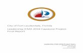 City of Fort Lauderdale, Florida Leadership ICMA 2016 ... of Fort Lauderdale... · Leadership ICMA 2016 Capstone Project: Final Report ... (employer branding) Diversify and enhance