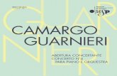CAMARGO GUARNIERI - osesp.art.br · PAULO ÁLVARES PIANO M. Camargo GUARNIERI [1907-93] Concerto nº 4 Para Piano e Orquestra [1968] 1. RESOLUTO BR-FQ5-1700010 …
