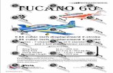 INSTRUCTION MANUAL TUCANO 60 - The World Models film. Pay close attention here! Pierce the shaded portion covering film. Must be purchased separately! Drill holes with the specified