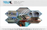 WIRE CABLE PRODUCTS (PVT) LTD. - wcp.com.pk Rope.pdf · WIRE & CABLE PRODUCTS (PVT) LTD. ... untwist when cut. ... of steel wire Rope Mm % Kg/m Kn Kg Kn Kg For Crane, ...