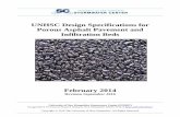 UNHSC Design Specifications for Porous Asphalt Pavement ... · Porous Asphalt Pavement and Infiltration Beds Design Specifications Page-2 University of ... Jeff Lewis of Brox Industries,