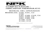 COMPACTADOR / HINCADOR HIDRÁULICO - … ... DÉJELO EN FUNCIONAMIENTO ... y dar servicio al Compactador / Hincador NPK. Lea este manual antes de la puesta en marcha.
