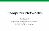 Computer Networks - VGTUdma.vgtu.lt/KTA/KTA9_EN.pdf · Computer Networks Lecture 9 Network and ... reda.vgtu.lt, mail.takas.lt,