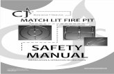 Fire Ring manual V2 - Fireplace Doors Online | Free …¸ All fire pits, match lit kits, spark ignition, safety pilot and electronic ignition systems are designed and intended for