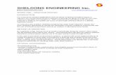 SHELDONS ENGINEERING Inc. · Leaders in Fan Technology Since 1896 SHELDONS ENGINEERING Inc. Sheldons Engineering Product Index  SERIES 2300 -- …
