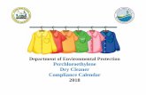 2018 Dry Cleaner Calendar - floridadep.gov please contact the Small Business Environmental Assistance Program at 1-800-722-7457 or by email: ... Dry Cleaning Solvent Cleanup Program: