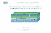Evaluating Natural Source Zone Depletion at Sites with … · Evaluating Natural Source Zone Depletion at Sites ... about ITRC and its available products and services can be found