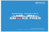 Participants’ workbook - WPRO · Making your city smoke free: participant’s workbook (Making your city smoke free workshop package ... SESSION 1: Welcome and workshop overview
