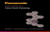 Semiconductors Line Card Catalog - Mouser Electronics · Line Card Catalog Semiconductors. ... 3000 90 - 40000 1 - 2000 VCEO (V) IC (mA) fT typ. (Hz) IC (mA) hFE IC (mA) Small ...