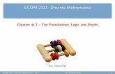 ECOM 2311- Discrete Mathematics10mm - الصفحات الشخصية ...site.iugaza.edu.ps/musbahshaat/files/chapter1_all...The conjunction of these propositions, p ^q, is the proposition