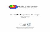 Detailed System Design - Home | Administration for ... · Detailed System Design June 13, ... (SRS) and General System Design (GSD) ... • MySQL Server and Administration. • Apache