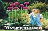 NATURE IN BLOOM - Easy Fundraising Ideas · bi-colored and pristine white...delightful in the garden, exquisite in arrangements. ... ulbs ulbos) e color accent in our ool Blue s in