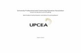 University Professional and Continuing Education Association · University Professional and Continuing Education ... University Professional and Continuing Education Association,