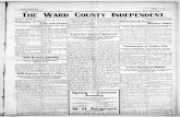 The Ward County independent. (Minot, Ward County, N.D ...chroniclingamerica.loc.gov/lccn/sn88076421/1908-07-16/ed-1/seq-1.pdf · She goes uipon the theory that ... east of this airty