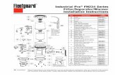 Industrial Pro FH234 Series Filter/Separator/Warmer ... · Industrial Pro® FH234 Series Filter/Separator/Warmer Installation ... spillage of fuel from the fuel system. If this ...