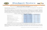 Budget Notes - senate.gov.ph and Fiscal... · Budget Notes Macroeconomic and ... export growth projections from 3.0 to 5.0 ... BPO industry. Amid this threat though, the BPO industry