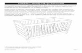 Crib (8401) - Assembly and Operation 11MAY2011 page 1 Crib (8401) - Assembly and Operation Manual *