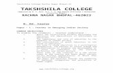 TAKSHSHILA COLLEGE. Ed. Syllabus.doc · Web viewDiagnostic Test, Achievement Test, Criterion Referenced Test and Blue Print Developing Questions for Tests of Different Types in Sciences
