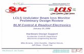 LCLS Undulator Beam loss Monitor Preliminary Design Review · LCLS Undulator Beam loss Monitor Preliminary Design Review ... Link Node Block Diagram. 12 ... COTS ADC: (Acromag IP-330A