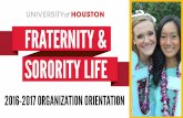 FRATERNITY & SORORITY LIFE - University of Houston€¢ The Center for Fraternity & Sorority Life (CFSL) is the central, on-campus location for all fraternity/sorority - related advising,