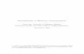 Fundamentals of Wireless Communication1dntse/papers/book121004.pdfTse and Viswanath: Fundamentals of Wireless Communications 2 3 Point-to-Point Communication: Detection, Diversity