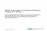 NHS Tayside Transformation Support Team - parliament.scot Documents/AAG_-_2nd... · NHS Tayside Transformation Support Team Second Report on NHS Tayside’s progress to implement