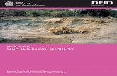 SAND AND GRAVEL RESOURCES - British Geological … sand and gravel resources of the ... the control of sand and gravel mining operations in order to ... River Mining’ project can