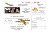 THE TRUMPET - zionhillbuford.orgzionhillbuford.org/WebsiteFiles/Trumpet/201803 Trumpet.pdf · Daniel Merck ... Charlene Dunn, Gracie Cook, Darrel Gudg-en, Wanda Greenway, Jan Meyer,